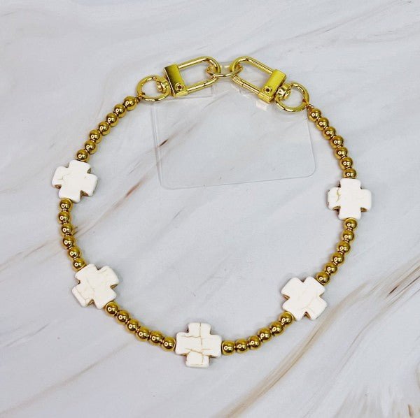 Blessed In Colors Phone Wrist Lanyard - Pink Fox Clothing