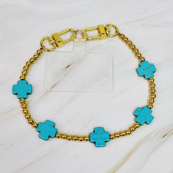 Blessed In Colors Phone Wrist Lanyard - Pink Fox Clothing