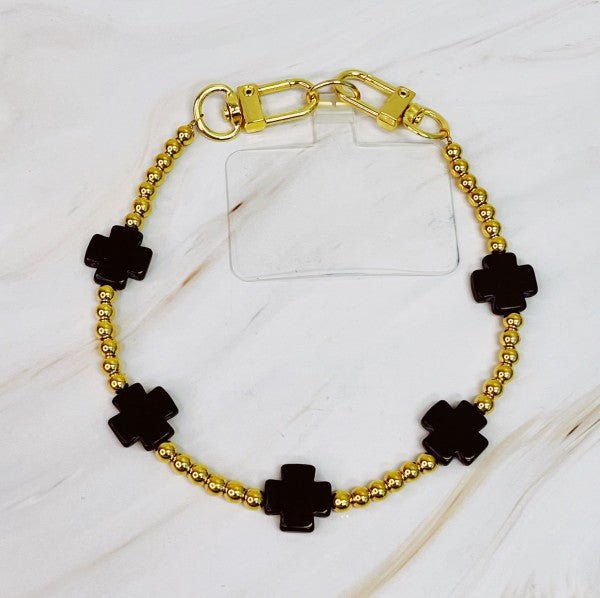 Blessed In Colors Phone Wrist Lanyard - Pink Fox Clothing