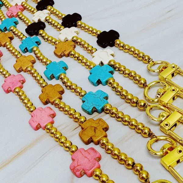 Blessed In Colors Phone Wrist Lanyard - Pink Fox Clothing