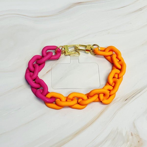 Color Heaven Phone Wrist Lanyard - Pink Fox Clothing