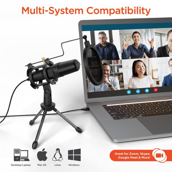 HyperGear Sound Advantage Condenser Microphone - Pink Fox Clothing