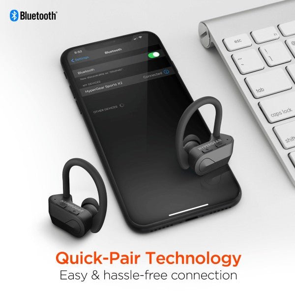 HyperGear Sport X2 True Wireless Earbuds - Pink Fox Clothing