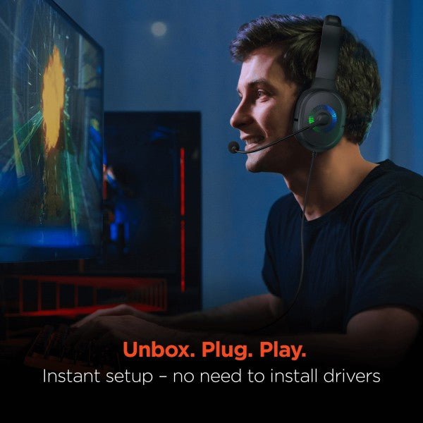 HyperGear V150 Home/Office Stereo Headset - Pink Fox Clothing