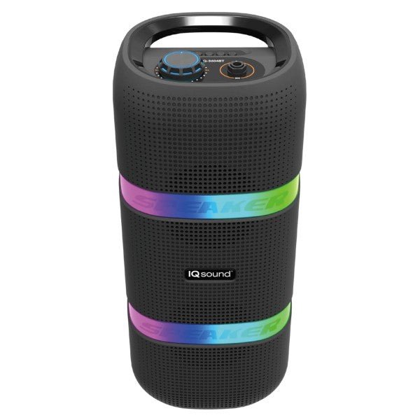 IQ Sound 2x4 - In Portable Bluetooth TWS LED Speaker - Pink Fox Clothing