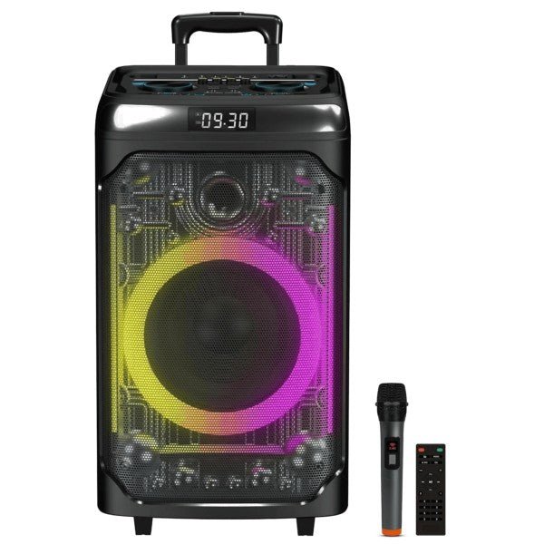 IQ Sound CYBER FLEX12 12 - Inch Portable BT Speaker - Pink Fox Clothing