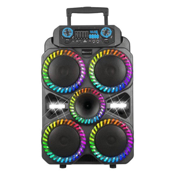 IQ Sound VortexPRO 4x8In Portable BT Speaker - Pink Fox Clothing