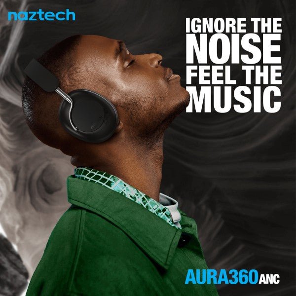 Naztech Aura 360 ANC Wireless Headphones - Pink Fox Clothing