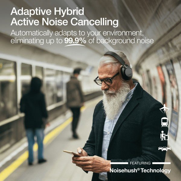 Naztech Aura 360 ANC Wireless Headphones - Pink Fox Clothing