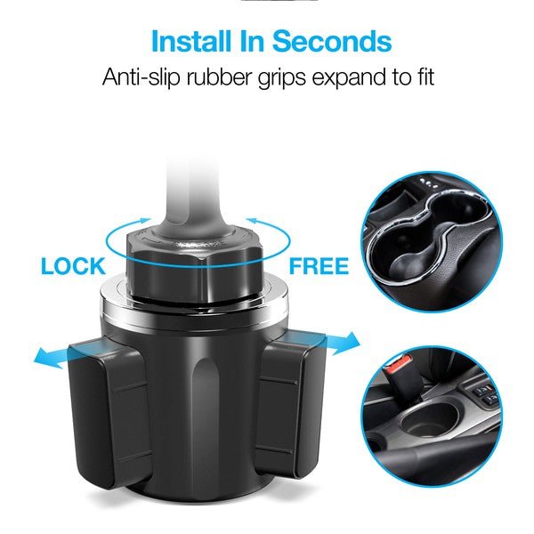 Naztech MagBuddy Elite Cup Holder XL Mount - Pink Fox Clothing