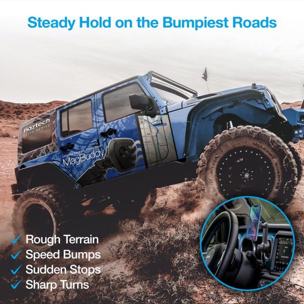 Naztech MagBuddy Elite Windshield Mount - Pink Fox Clothing