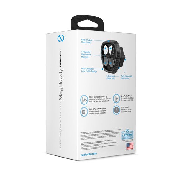 Naztech MagBuddy Elite Windshield Mount - Pink Fox Clothing