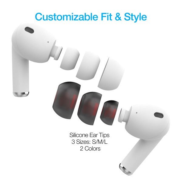 Naztech Xpods PRO TWS with Wireless Charging Case - Pink Fox Clothing