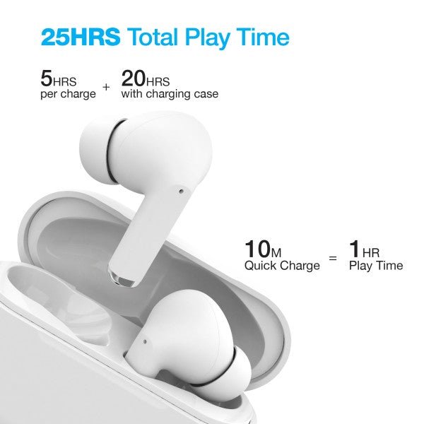 Naztech Xpods PRO TWS with Wireless Charging Case - Pink Fox Clothing