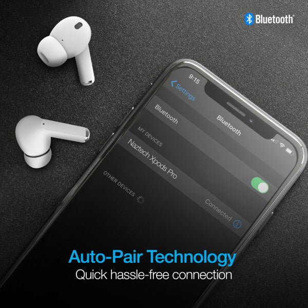 Naztech Xpods PRO TWS with Wireless Charging Case - Pink Fox Clothing