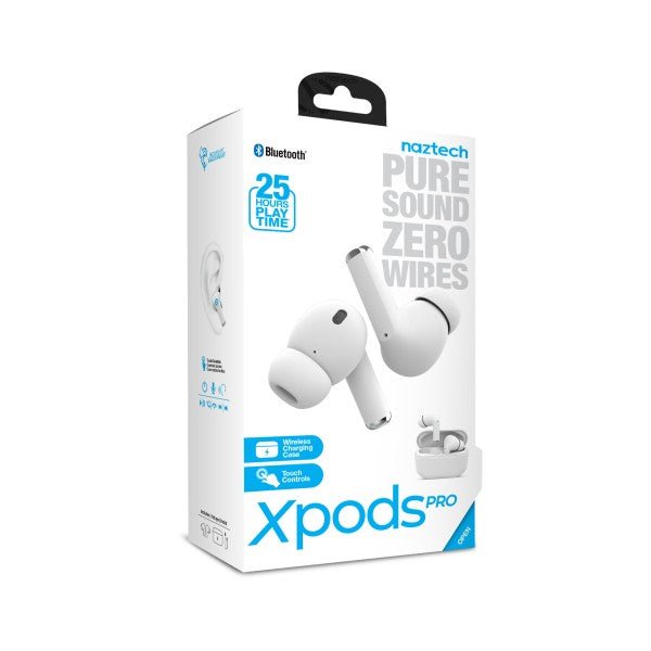 Naztech Xpods PRO TWS with Wireless Charging Case - Pink Fox Clothing