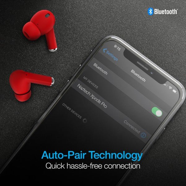 Naztech Xpods PRO TWS with Wireless Charging Case - Pink Fox Clothing