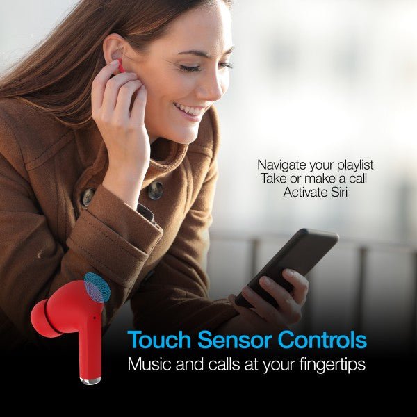 Naztech Xpods PRO TWS with Wireless Charging Case - Pink Fox Clothing