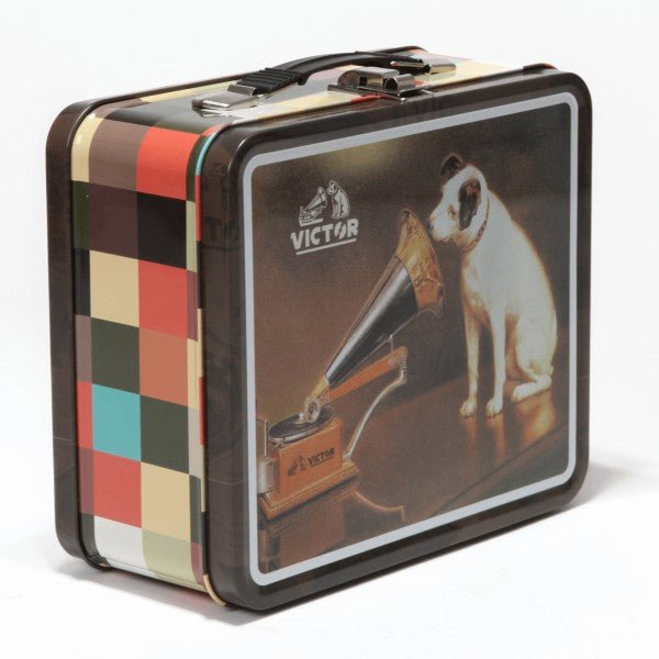 Victor Bluetooth Speaker with Retro Lunchbox Combo - Pink Fox Clothing